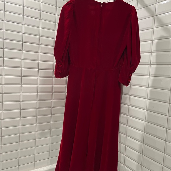 Gorgeous Ralph Lauren velvet dress - Picture 5 of 5